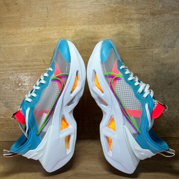 Nike ZoomX Vista Grind Womens Size 7.5 Shoes Sneakers Green Strike Vivid Purple - Picture 8 of 15